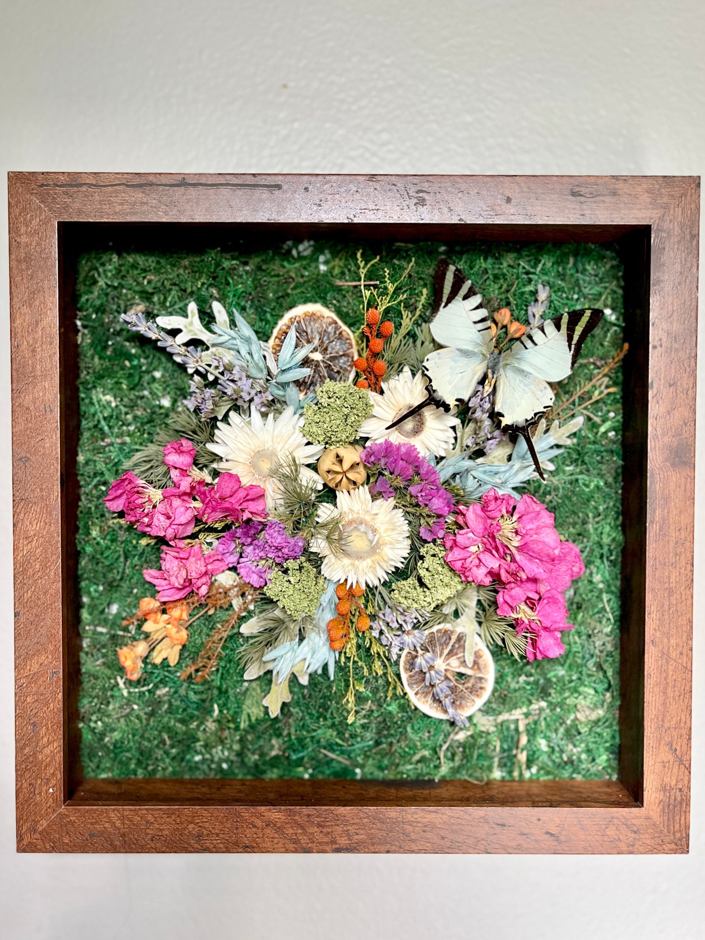 9x9 Shadow Box Arrangement